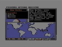 une photo d'Ã©cran de Where in the World is Carmen Sandiego sur Amstrad CPC